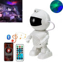 Projetor LED Astronauta com Coluna Bluetooth